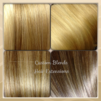 Custom Blends Hair Extension Mixes