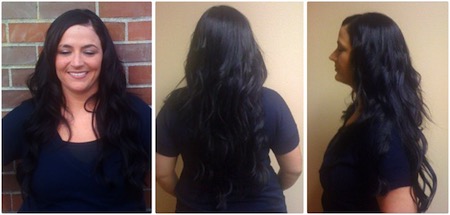 2She said long like Kim Kardashian