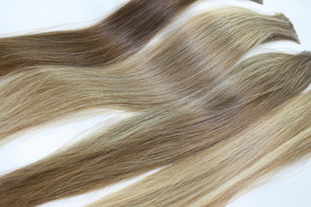 Custom Blends Hair Extensions.