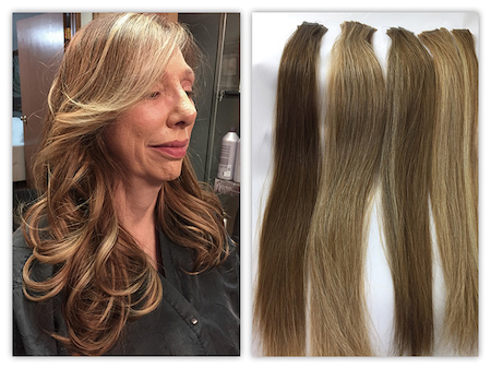 Custom Blended hair extensions set in Federal Way